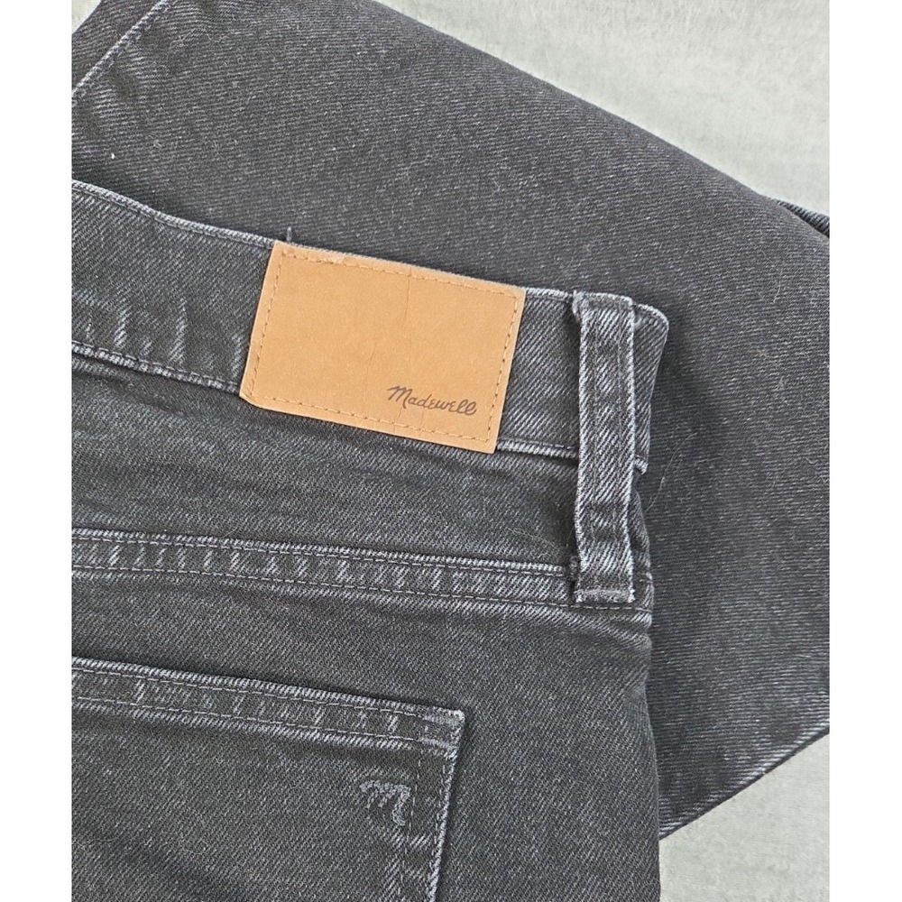 Madewell The Perfect Vintage Flare Jeans Black 31P Stretch Bootcut Retro Boho - Picture 5 of 12